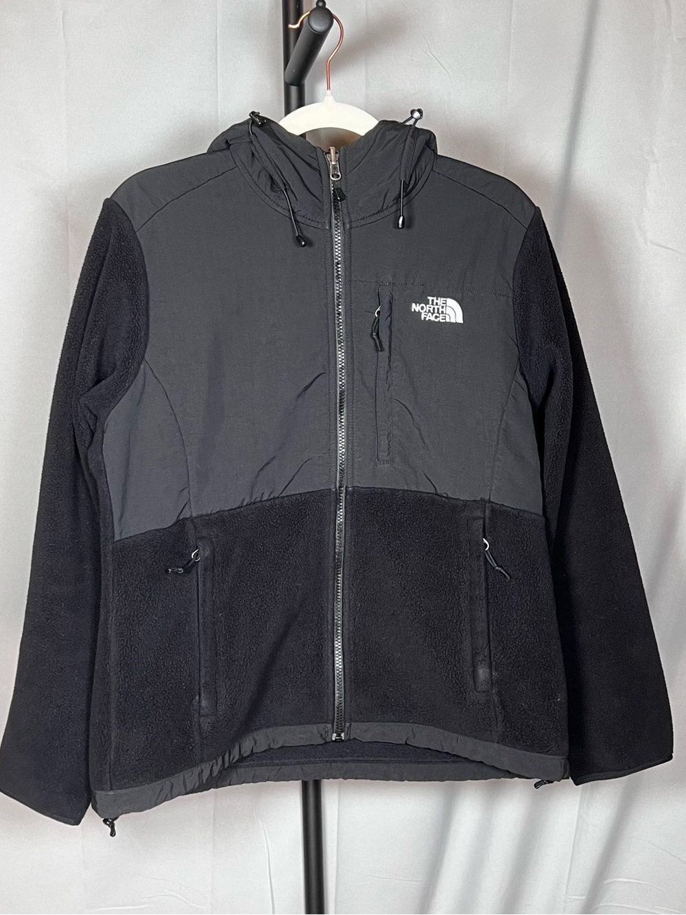 The North Face Women’s M Denali Hoodie Polartec Recycled Black